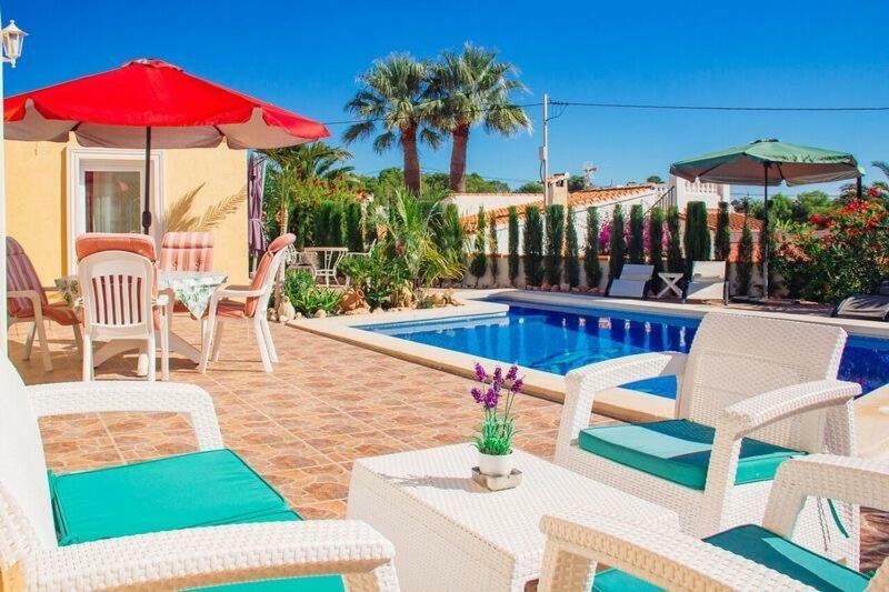 Villa Hayahay With Private Pool & Amazing View Calpe Exterior foto